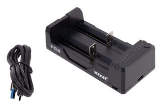 Modlite XTAR FC2 21700 Battery Charger has a two slot design